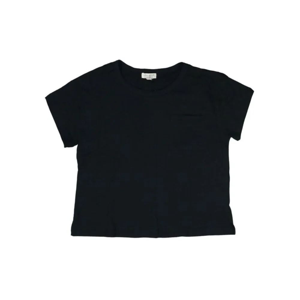 ULTRA FLIRT Womens Short Sleeve Crew Neck Top